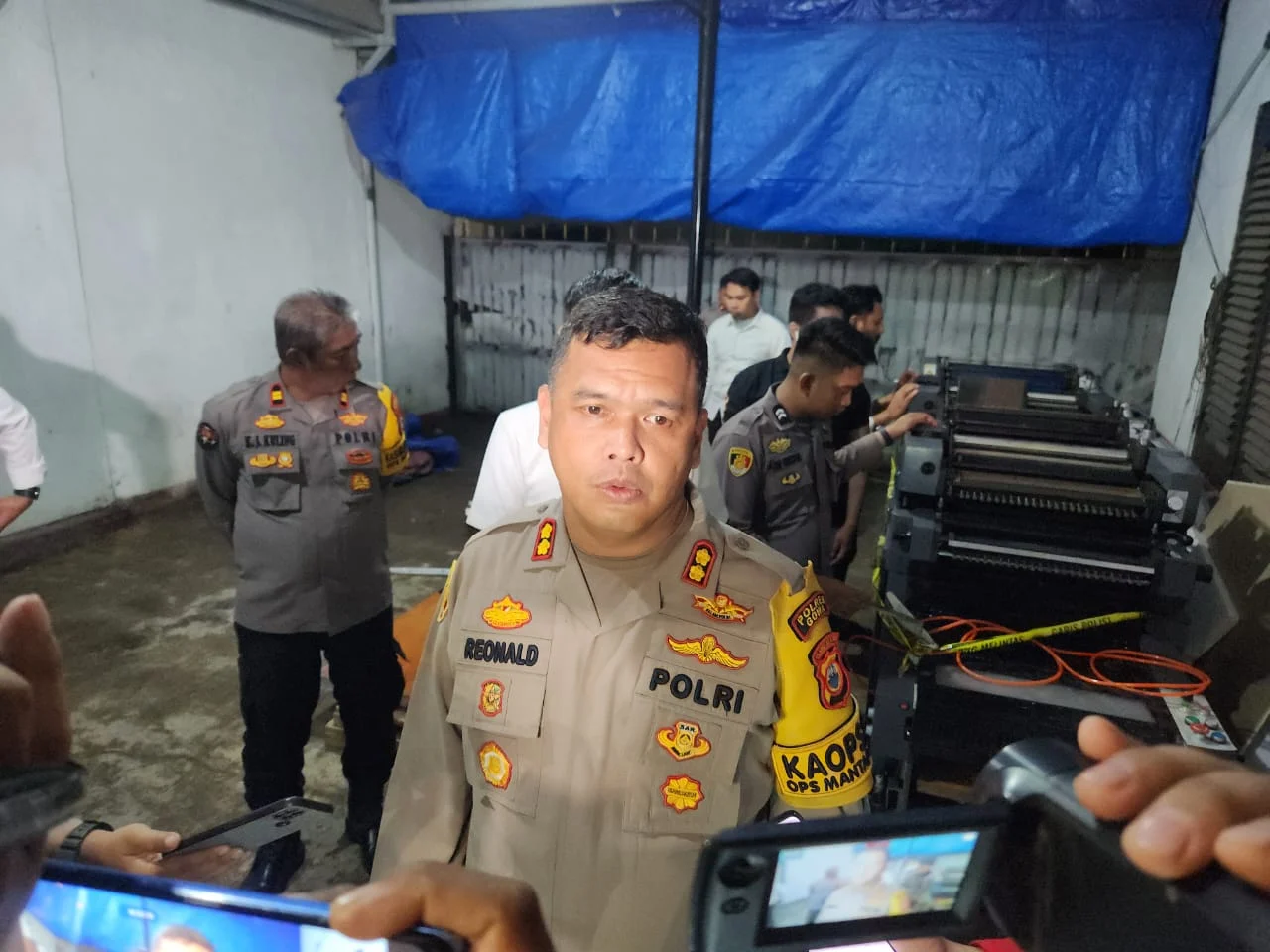 Peredaran Uang Palsu di Kampus PTN Gowa Terbongkar, 15 Tersangka Diamankan