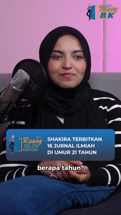 Shakira dan Kadit: Terbitkan 16 Jurnal Ilmiah Hingga Juara Olimpiade Matematika