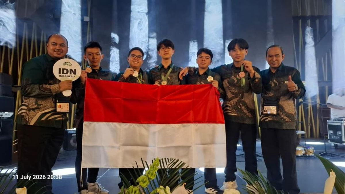 Pelajar Indonesia Raih 5 Medali Fisika Dunia di IPhO 2026, Lampaui Rekor Tahun Lalu