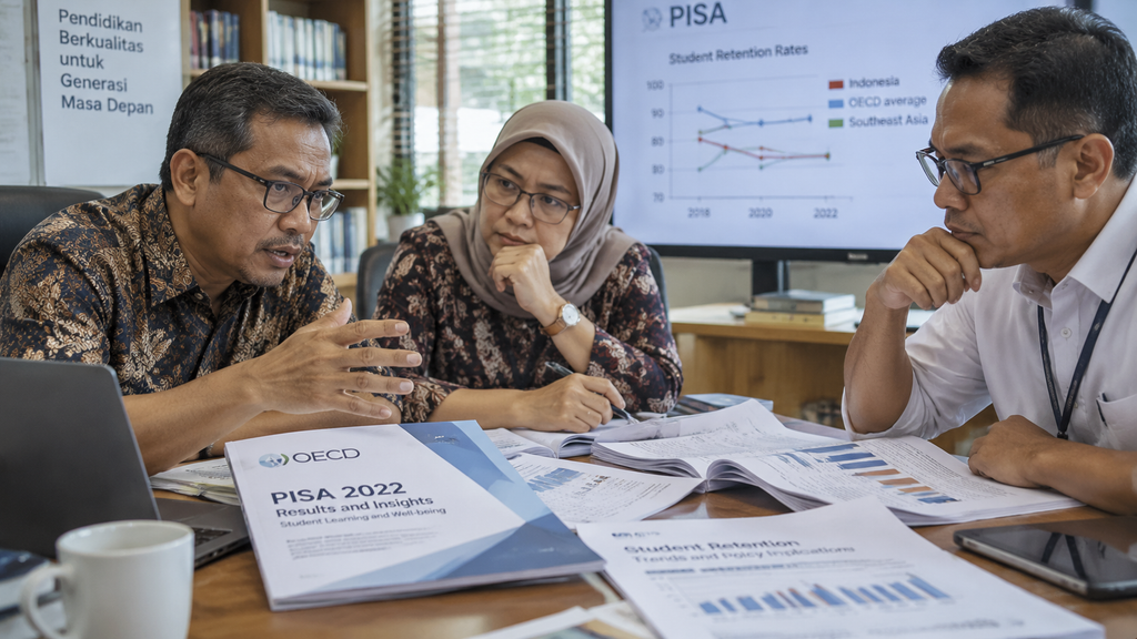 Pendidik dan pengamat pendidikan berdiskusi serius mengenai potensi anak putus sekolah dan dampak psikologis kebijakan tinggal kelas.